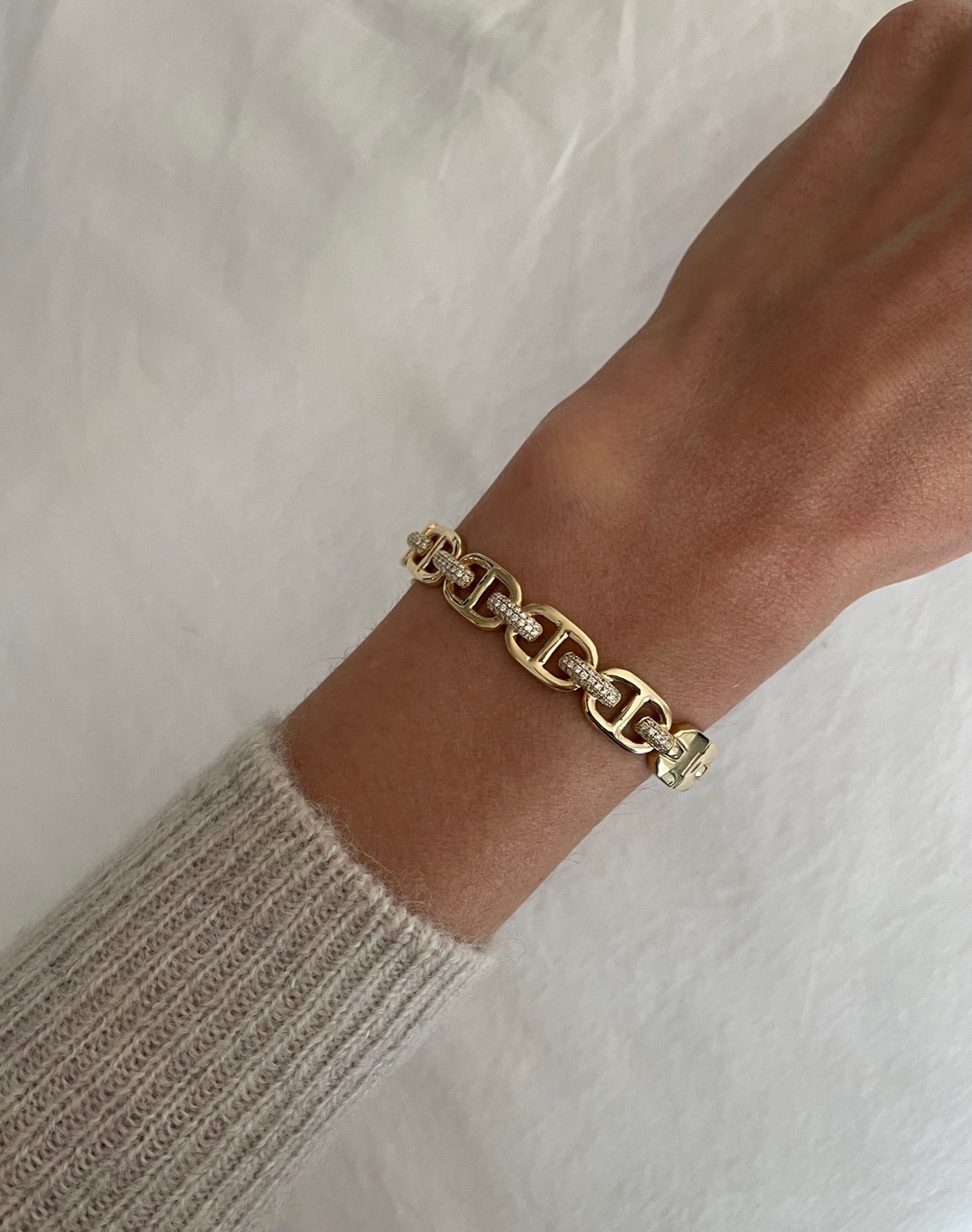 Chain D’ancre Link Bangle