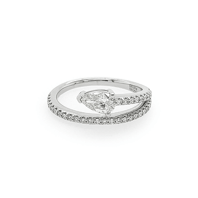 Marquise Coil Ring