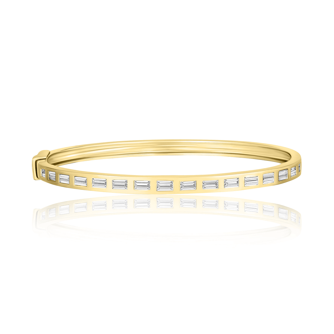 14 Kt , 18 Kt Yellow Gold Lion Cubic Zirconia Men's Bracelet